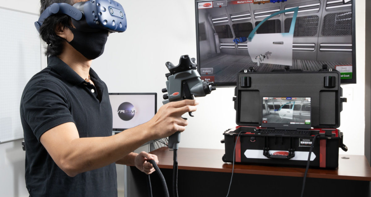 Virtual reality helps train students
